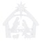 Best Choice Products 4ft Outdoor Nativity Scene, Weather-Resistant Decor, Christmas Family Yard Decoration, PVC